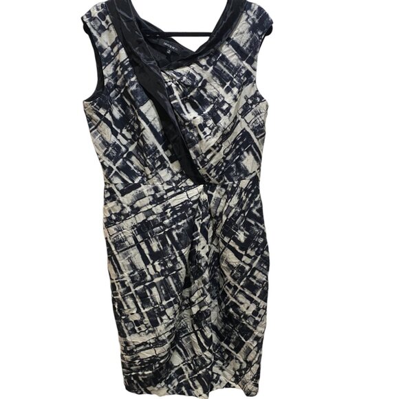 Lafayette 148 Sheath Abstract Patterned Dress - Picture 1 of 5